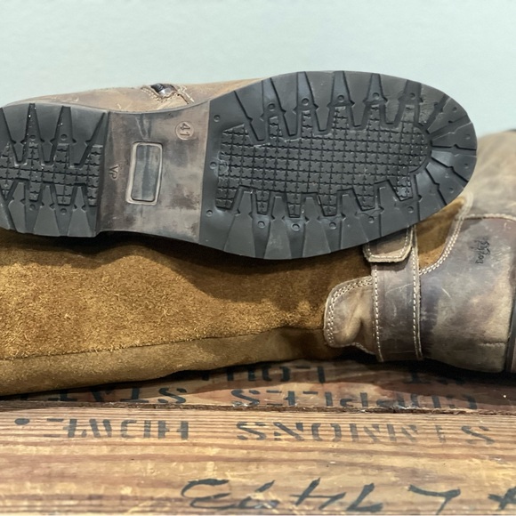 Bos & Co naturally distressed leather riding boots - Picture 7 of 8